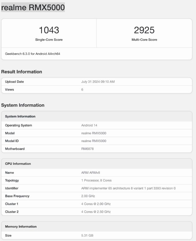 realme-rmx5000-geekbench