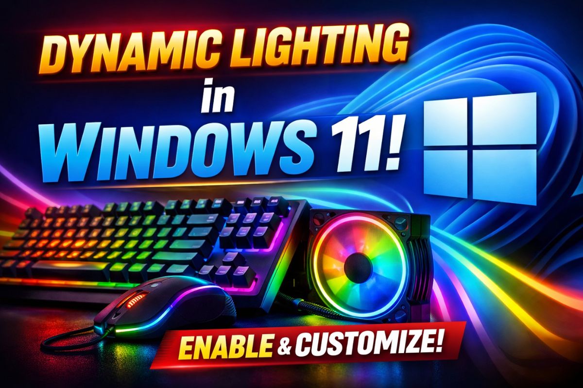 Enable and Use Dynamic Lighting in Windows 11